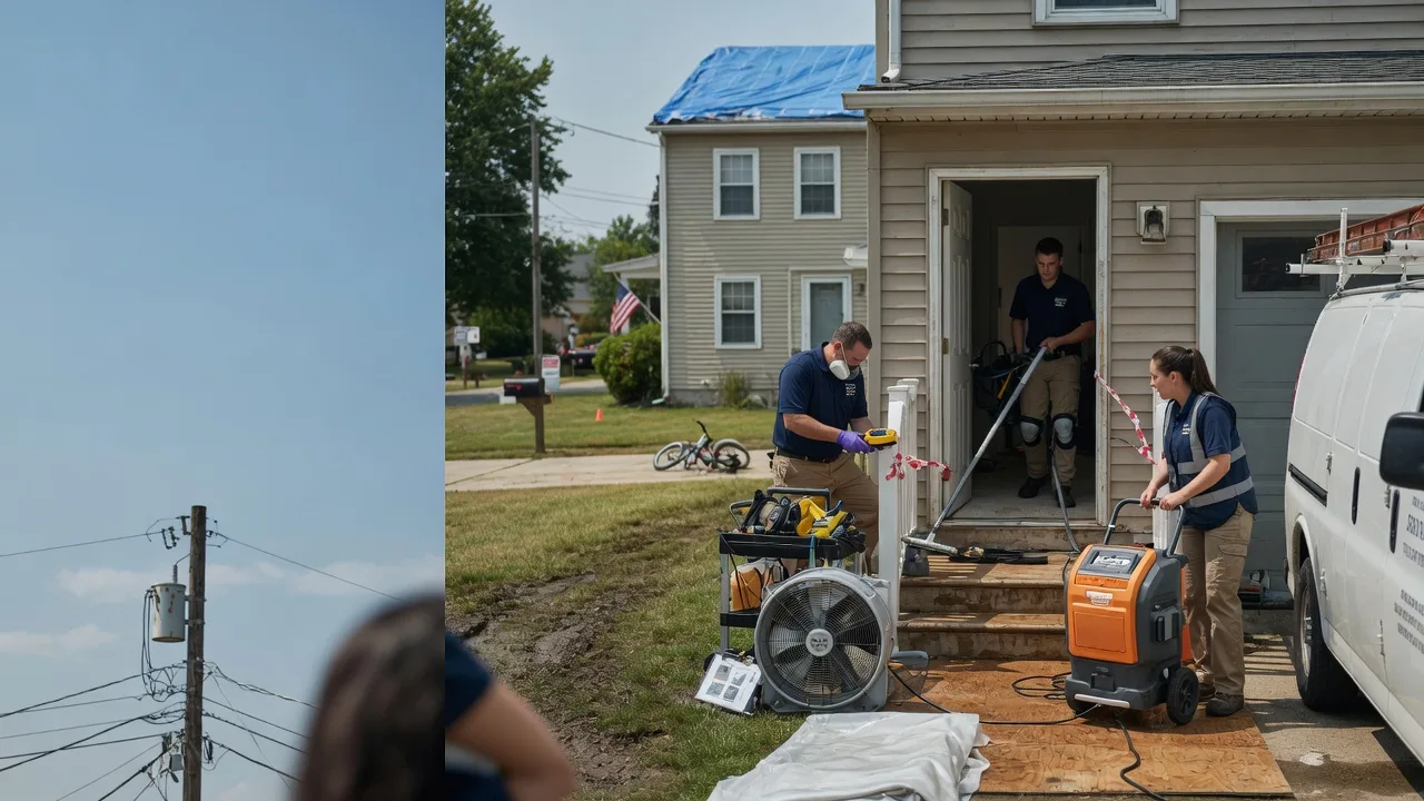 Water Damage Repair in Wilkesville, OH near me